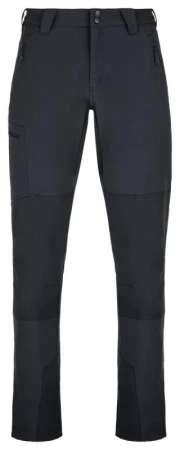 KILPI TIDE-M Černé pánské outdoorové kalhoty