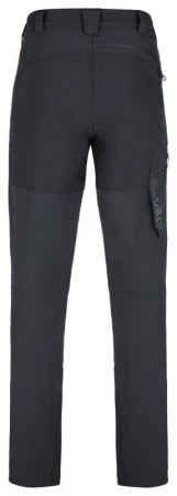 KILPI TIDE-M Černé pánské outdoorové kalhoty