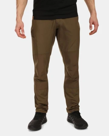 KILPI TIDE-M Hnědé pánské outdoorové kalhoty