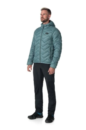 KILPI TIDE-M Hnědé pánské outdoorové kalhoty
