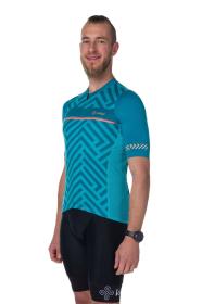 Kilpi TINO-M tyrkysový pánský cyklistický dres Kilpi TINO-M tyrkysový pánský cyklistický dres