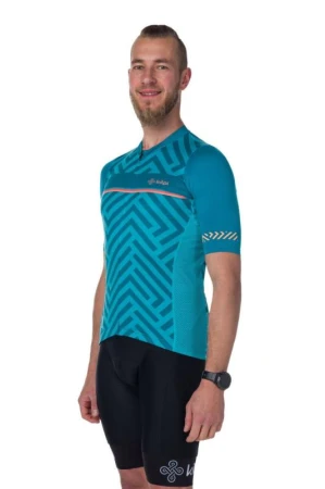 Kilpi TINO-M tyrkysový pánský cyklistický dres Kilpi TINO-M tyrkysový pánský cyklistický dres