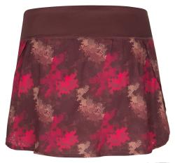 Kilpi TITICACA-W tmavě červená dámská sukně