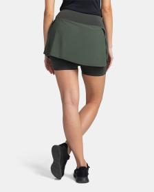 KILPI TITICACA-W Tmavě zelená dámská sukně