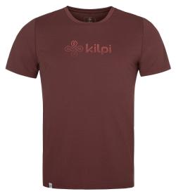KILPI TODI-M Tmavě červené pánské funkční tričko