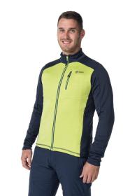 KILPI TOMMS-M světle zelená pánská funkční mikina