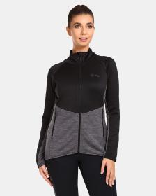 KILPI TOMMS-W Černá dámská funkční mikina