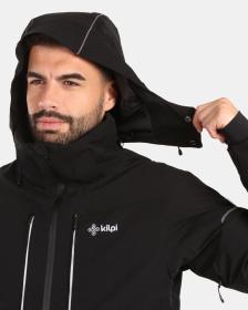 KILPI TONNSI-M Černá pánská lyžařská bunda
