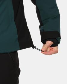 KILPI TONNSI-M Tmavě zelená pánská lyžařská bunda