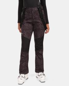 KILPI TORIEN-W Černé dámské softshellové lyžařské kalhoty