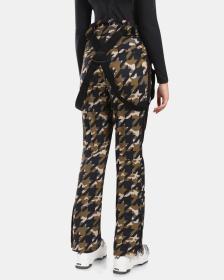 KILPI TORIEN-W Khaki dámské softshellové lyžařské kalhoty