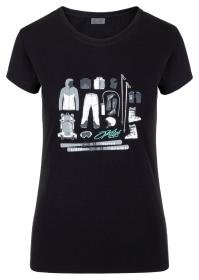 KILPI TORNES-W Černé dámské tričko