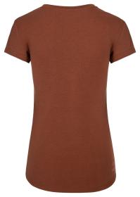 KILPI TORNES-W Tmavě červené dámské tričko