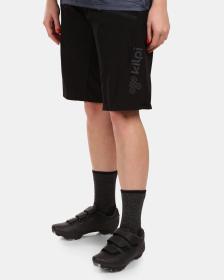 KILPI TRACKEE-W Čierne dámske cyklistické kraťasy