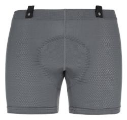 Kilpi TRACKEE-W čierne dámske cyklistické kraťasy