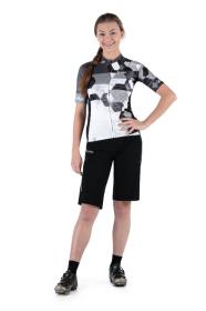 Kilpi TRACKEE-W černé dámské cyklošortky