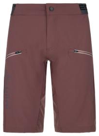 Kilpi TRACKEE-W tmavo červené dámske cyklistické kraťasy Kilpi TRACKEE-W tmavo červené dámske cyklistické kraťasy