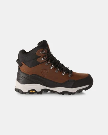 KILPI TRACKER HIGH WP-U Hnědá outdoorová vysoká obuv