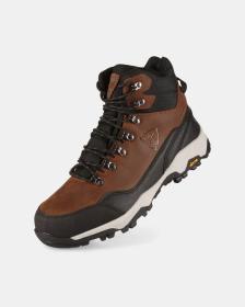 KILPI TRACKER HIGH WP-U Hnedá outdoorová vysoká obuv