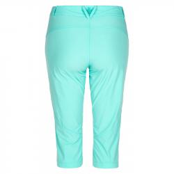 Kilpi TRENTA-W tyrkysové dámské 3/4 kalhoty