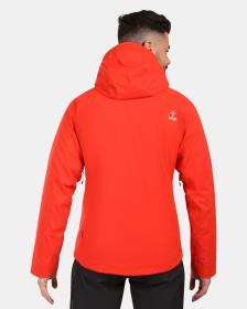 KILPI TRINITY-M Červená pánská hardshellová bunda