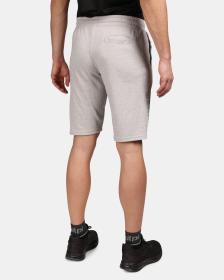 KILPI TUSCON-M Světle šedé pánské teplákové šortky