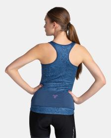 KILPI VAI-W Tmavomodré dámske cyklistické tielko