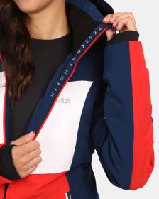 KILPI VALERA-W Červená dámská lyžařská bunda