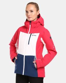 KILPI VALERA-W Růžová dámská lyžařská bunda