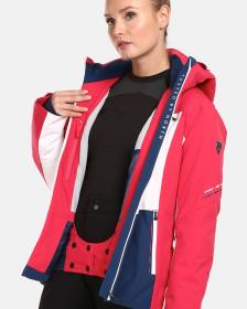 KILPI VALERA-W Růžová dámská lyžařská bunda