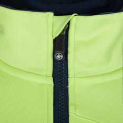 KILPI VELOVER-M Světle zelená pánská cyklistická softshellová bunda