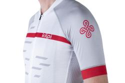 Kilpi VENETO-M bílý pánský cyklistický dres