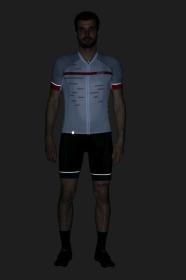 Kilpi VENETO-M bílý pánský cyklistický dres