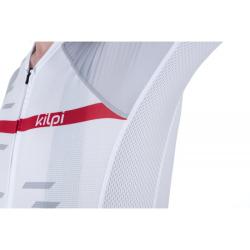 Kilpi VENETO-M bílý pánský cyklistický dres