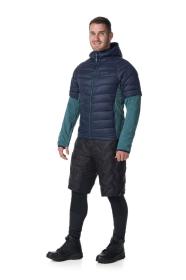 KILPI VERONS-M Tmavě zelená pánská zateplená sportovní bunda