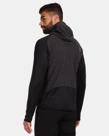 KILPI VERSAM-M Černá pánská fleecová mikina