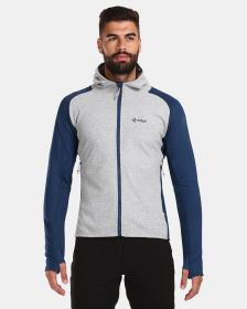 KILPI VERSAM-M Tmavě modrá pánská fleecová mikina