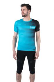 KILPI VICTORI-M Modré pánské běžecké tričko