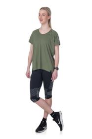 Kilpi VIGA-W černé dámské 3/4 legíny