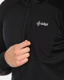 KILPI VIGO-M Černá pánská fleeecová mikina