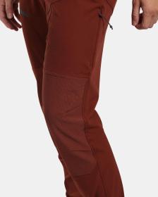 KILPI VILLAIN-M Tmavě červené pánské outdoorové kalhoty