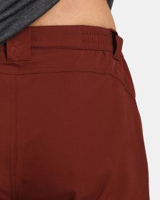 KILPI VILLAIN-M Tmavě červené pánské outdoorové kalhoty