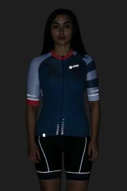 Kilpi WILD-W modrý dámský cyklistický dres