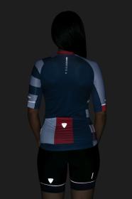 Kilpi WILD-W modrý dámsky cyklistický dres