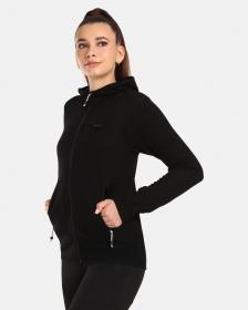 KILPI WOLIE-W Černý dámský svetr s merino vlny