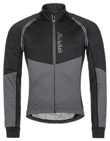 Kilpi ZAIN-M tmavě šedá pánská běžecká bunda