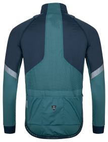 KILPI ZAIN-M Tmavozelená pánska softshellová bunda