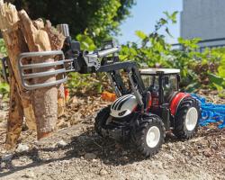 Kleště na balíky na RC traktor 1/24