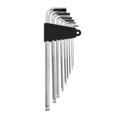 Hobby sada imbusových klíčů hex 1,5 - 10 mm s plastovým držákem