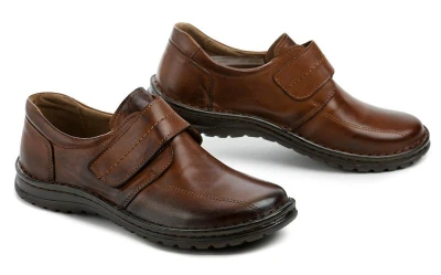 Klondike 270 hnědé pánské polobotky
